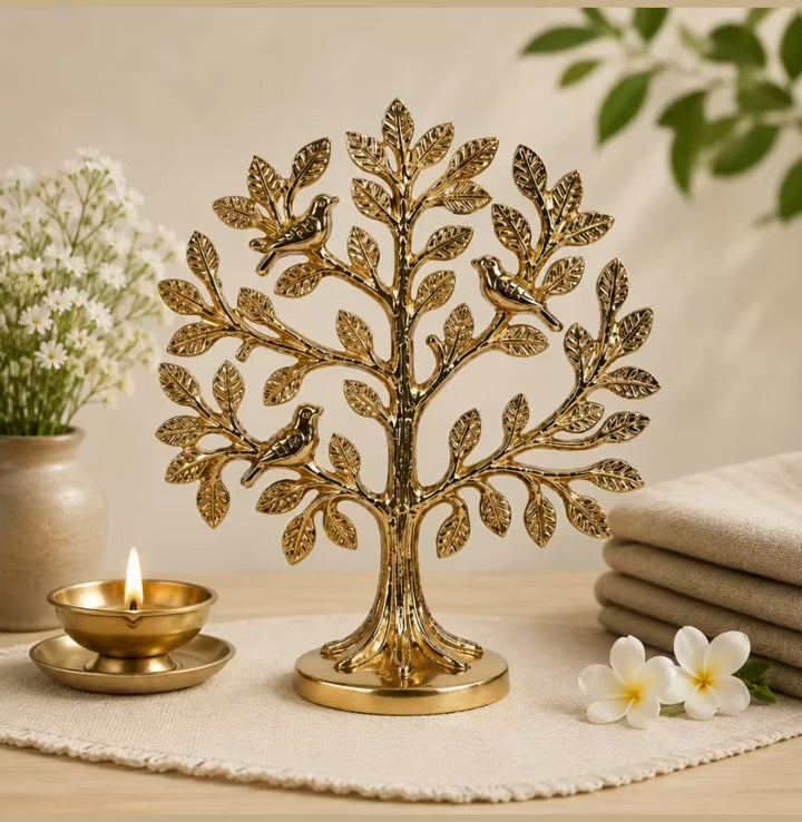 Kalpvriksha Tree with Birds - Symbol of Prosperity